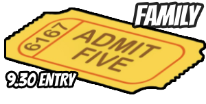 Family Entry (2 adults and up to 3 children) - V.I.P Early Bird